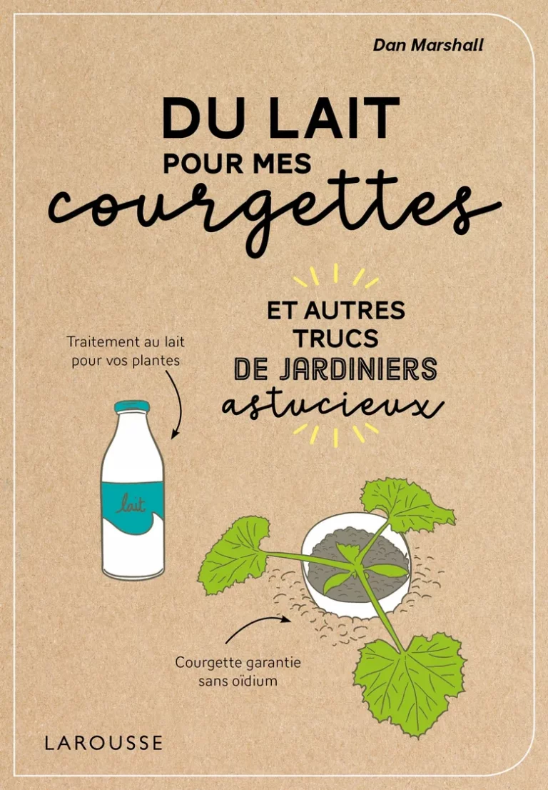 Livre: du lait pour mes courgettes