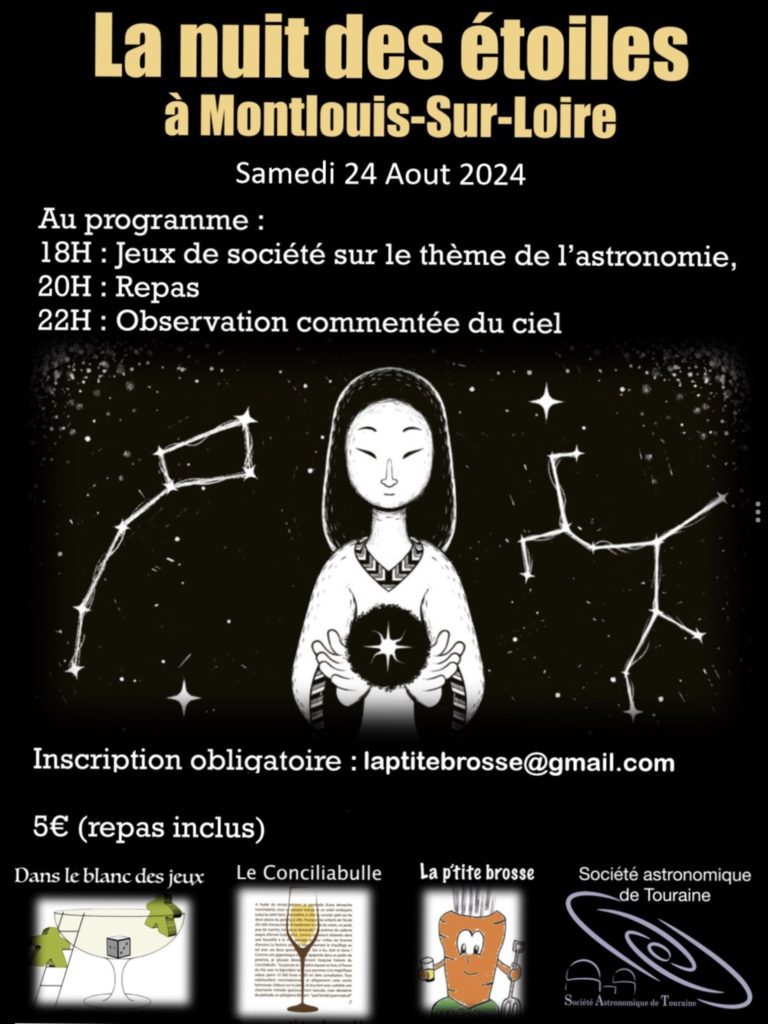 nuit des étoiles 24 août 2024