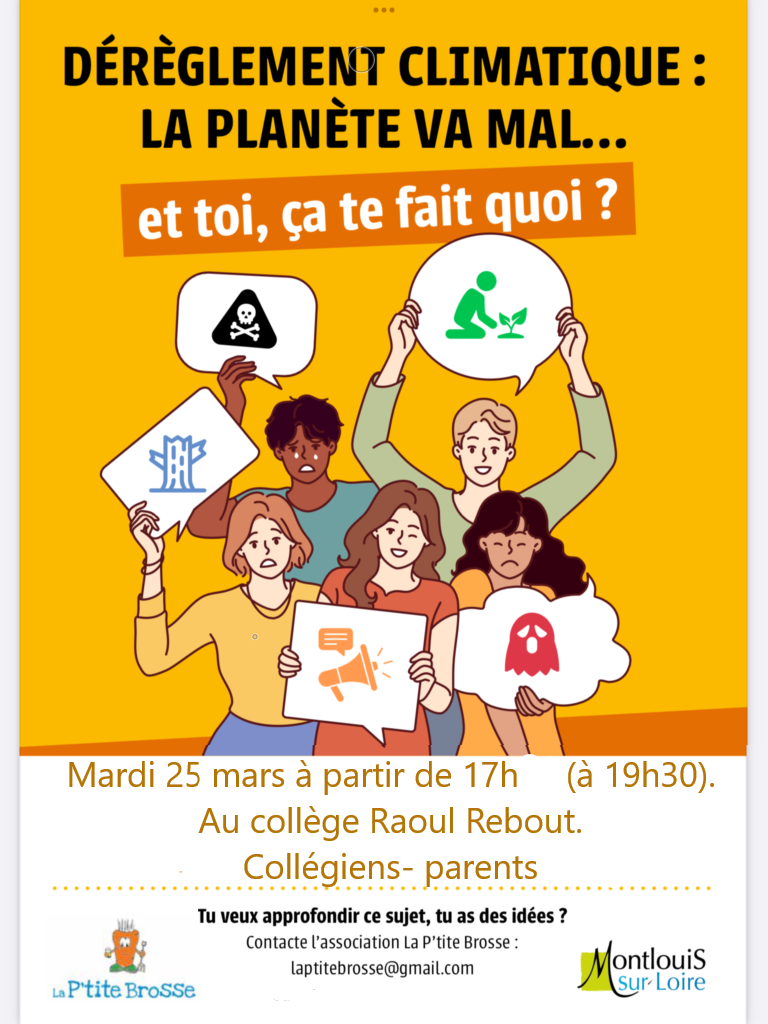 Soirée la planète va mal … et toi ça te fait quoi?