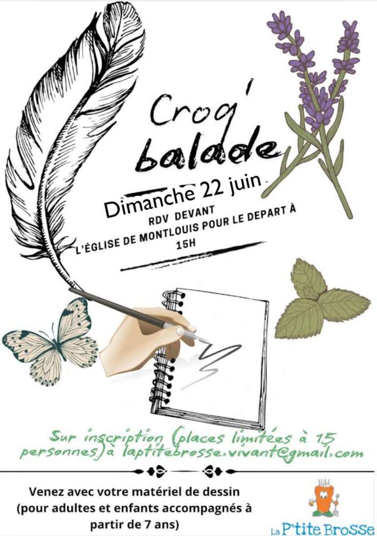 Croq’balade reportée au dimanche 22 juin