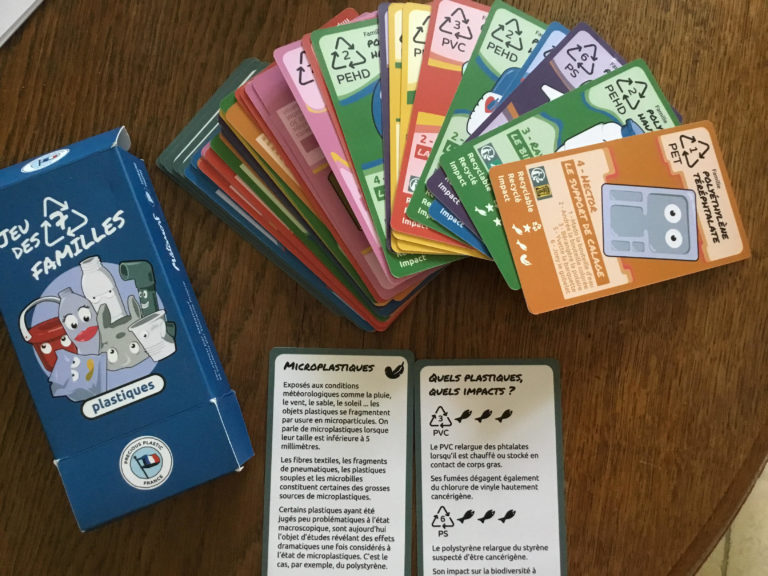 Jeu des 7 familles plastiques