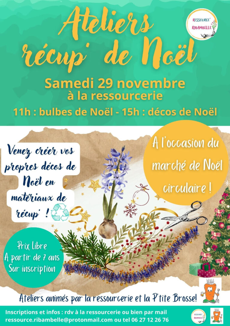 Création de couronnes de l’avent