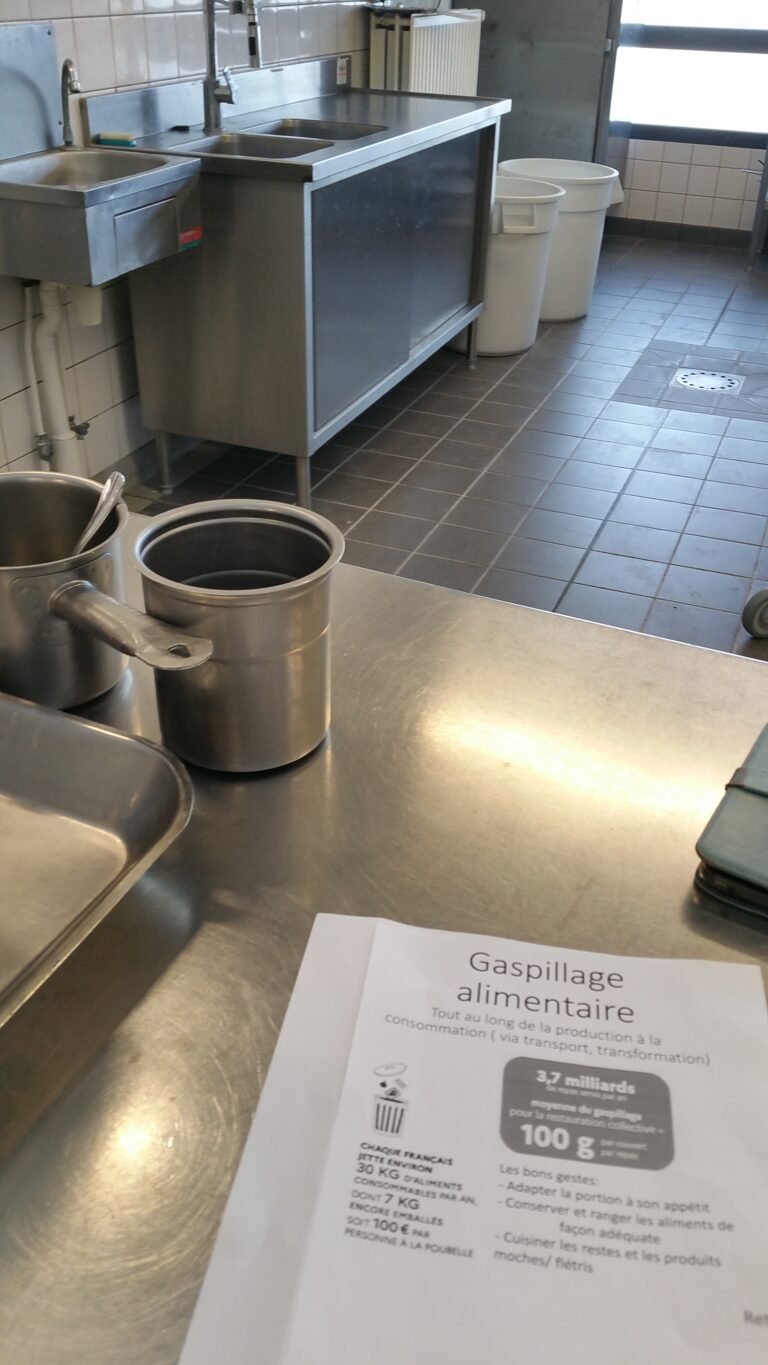 Atelier anti-gaspi au lycée Chaptal d&rsquo;Amboise