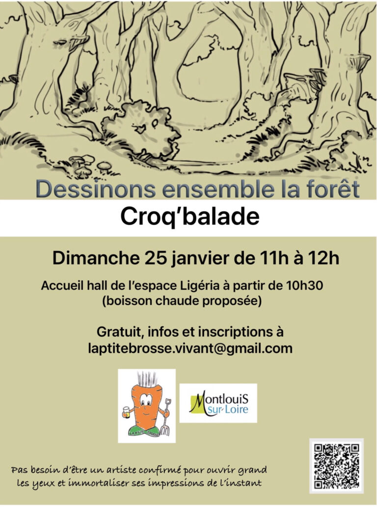 Croq&rsquo;balade dimanche 25 janvier. 11h-12h