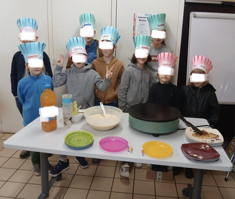 Atelier enfants du 14  février, salle des Brossereaux
