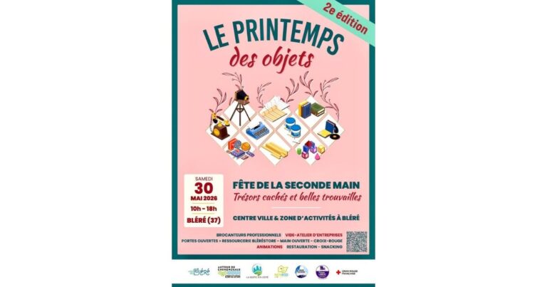 Printemps des objets à Bléré le 30 mai