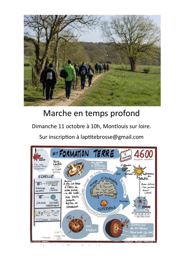 Marche en temps profond, dimanche 11 octobre